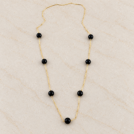 Colar de Esferas - Preto - Andes