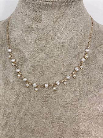 Choker Pérolas