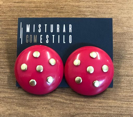 Brinco Cristina Pink