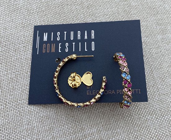 Brinco Argola Debora - Dourado