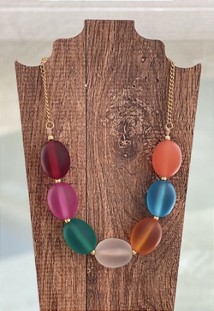Colar Oval - Colors