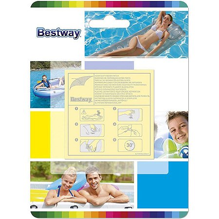 Kit Reparo Adesivo Para Piscinas Botes Boias Inflaveis Vinil