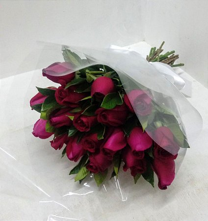 Buquê tradicional 18 rosas