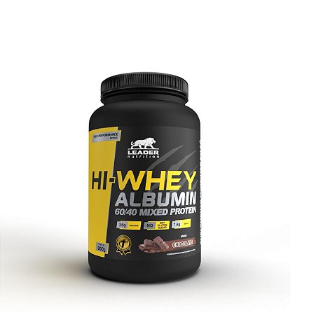 HI-WHEY ALBUMIN 60/40 MIXED PROTEIN (900g) - LEADER NUTRITION