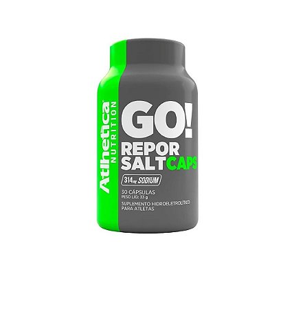 GO Repor Salt (30 Cáps.) Suplemento Hidroeletrolítico - Atlhetica Nutrition