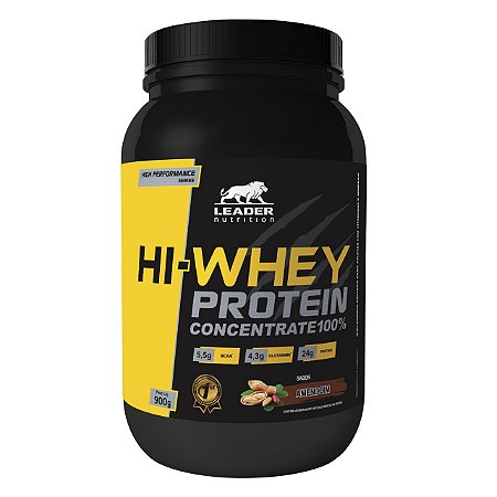 HI-WHEY PROTEIN 100 % CONCENTRATE (900g) - LEADER NUTRITION