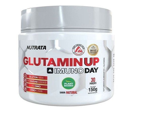 GLUTAMIN UP, IMUNO DAY,  Nutrata, Glutamina, 150g