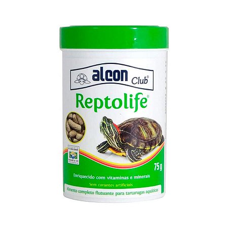 Alcon Club Reptolife 75g Alimento Completo para Tartarugas Aquáticas