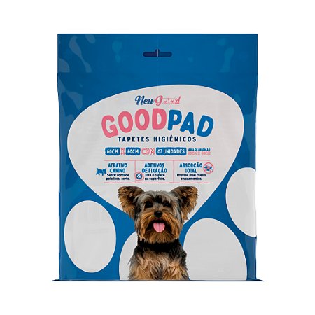 Tapete Higiênico Good Pad com 7 Unidades para Cães