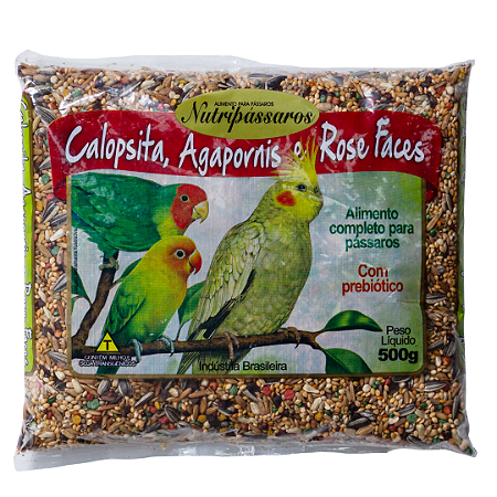 Mistura para Calopsita com Mel Nutripássaros 500g