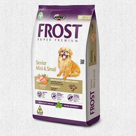 Frost Senior Mini & Small 10,1kg Ração para Cães Idosos
