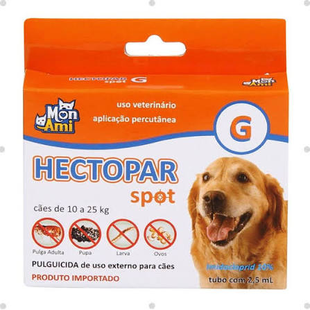 Hectopar Cães G 10 a 25kg