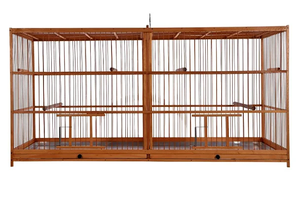 Gaiola Voadeira MF 80cm de Madeira – 80 × 20 × 36cm