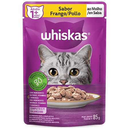 Whiskas Sachê Frango 85g