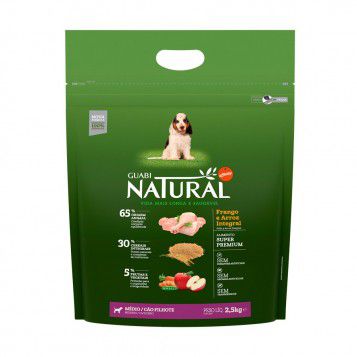 Ração guabi natural filhote 15kg Outlet