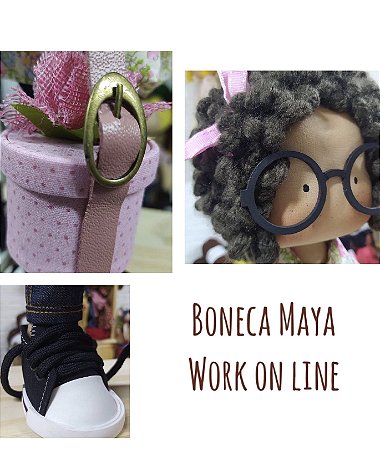 Workshop online Boneca Maya