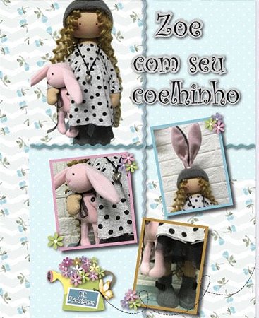 [PROJETO] Zoe com seu coelhinho