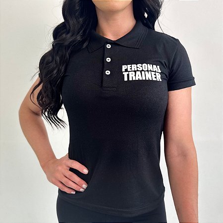 Camisa Polo Feminina.