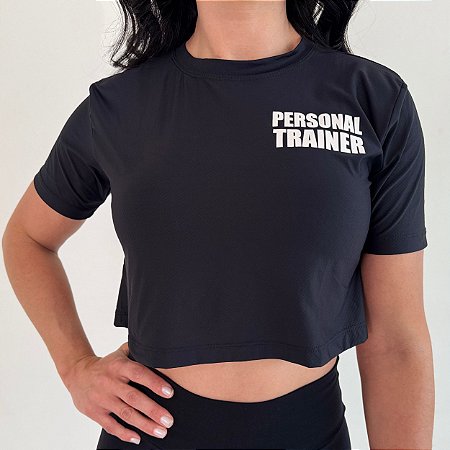 CROPPED PERSONAL TRAINER FEMININA