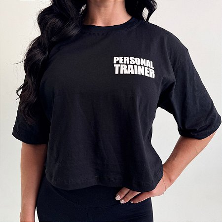 Cropped Oversized Algodão