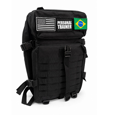 Mochila tática Preta Personal Trainer