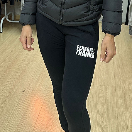 Calça de Moletinho Feminina Personal Trainer