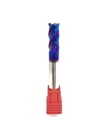 FRESA RETA BLUE METAL DURO 65HRC 4C 12mmX40X100 H12