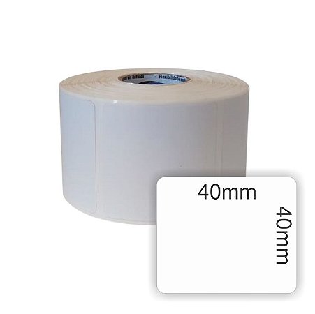 Etiquetas Térmicas para Balança 40x40mm - Caixa com 24un. TP-40