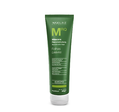 Mascara Reconstrutora de Hidratação Manutenção Folhas Maxiline - 300g