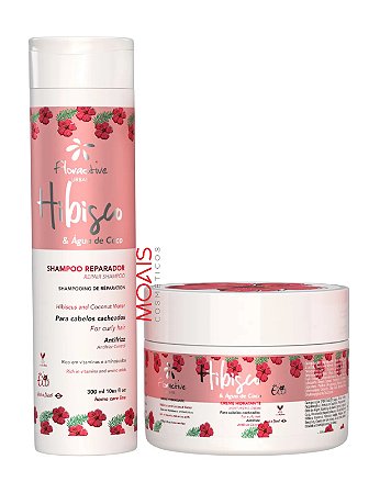 Kit Urban Floractive Hibisco E Agua De Coco - Shampoo 300ml + Mascara 250g