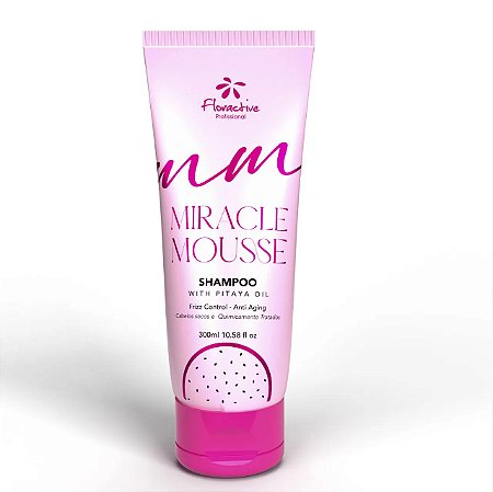 Miracle Mousse Pitaya Shampoo 300ml - Floractive