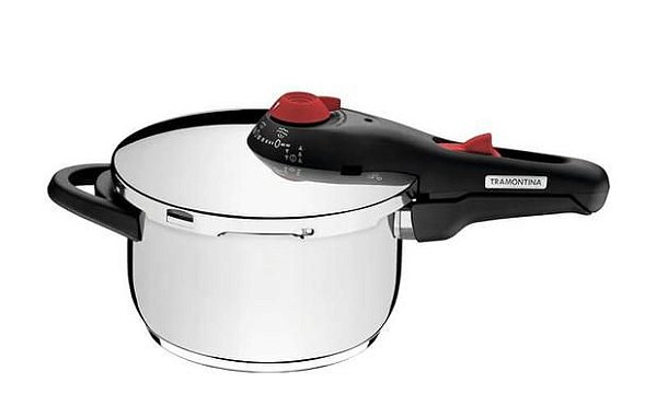 Tramontina Panela de Pressão Inox Solar 4,5L