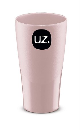 UZ Copo Plástico Plus Rosa 500ML