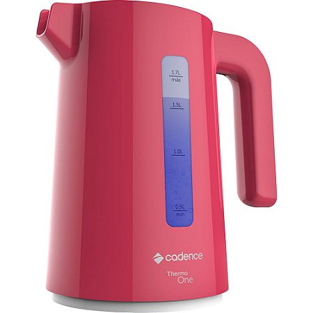Cadence Chaleira Elétrica Thermo One Colors Rosa Doce 1,7L