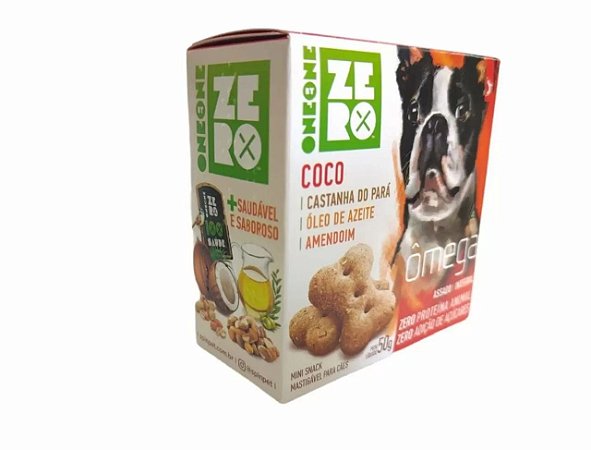 Spin Pet Mini Snack Zero Integral Ômega Coco 50G