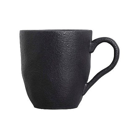 Porto Brasil Caneca Stoneware Orgânico Preto Matte 273ML