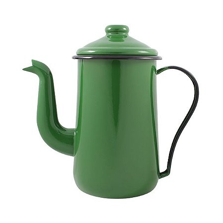 Ewel Bule Esmaltado Para Café Tradicional Verde Nº14 1,5L