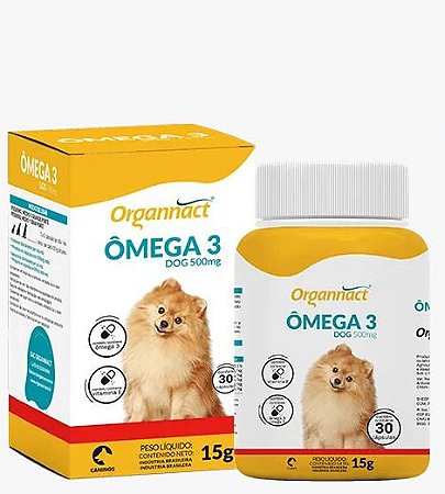 Organnact Ômega 3 Dog 500MG 15G