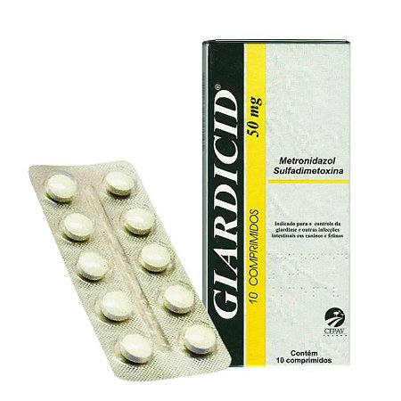 Cepav Giardicid 50MG 10CP