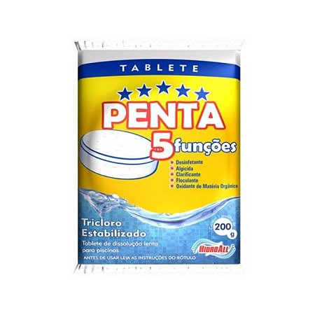 HCL pastilha penta 200gr