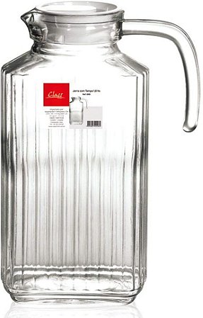 Class jarra de vidro com tampa 1,8L Ref 699
