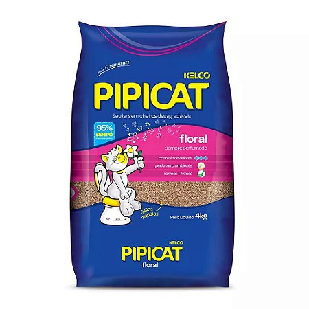 PIPICAT AREIA GATO PERF FLORAL 4KG R-2716/0518