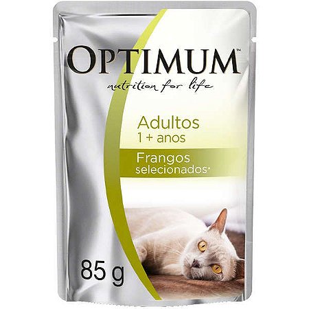 Optimum Cat Sachê Adulto Frango 85G