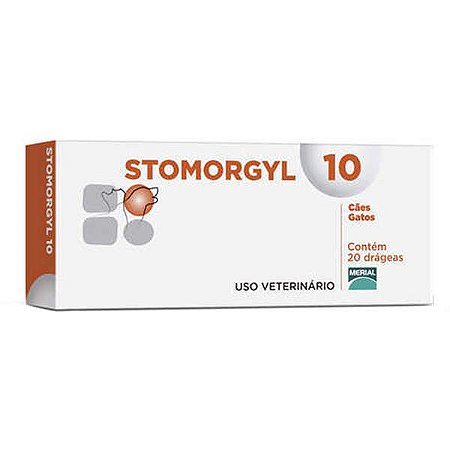 Stomorgyl Cães e Gatos 10 C/ 20 Comprimidos