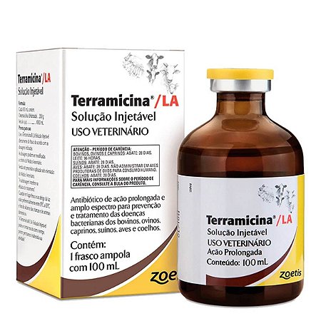 Terramicina®/LA Solucão Injetável 100mL