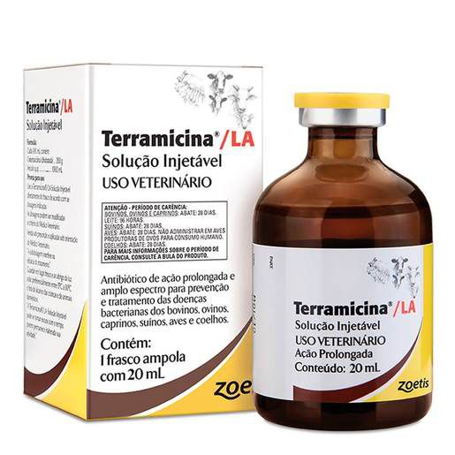 Terramicina®/LA Solucão Injetável 20mL