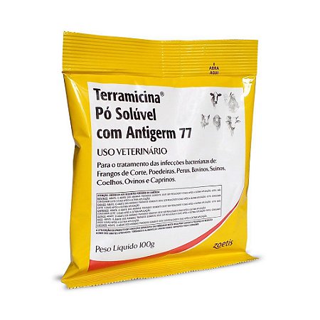 Terramicina® Pó Solúvel C/ Antigerm 77 100G