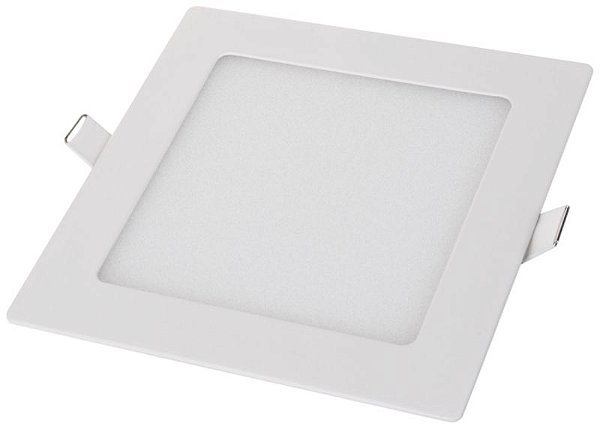 Cristallux Painel de Led Quadrado Slim Embutido 18W