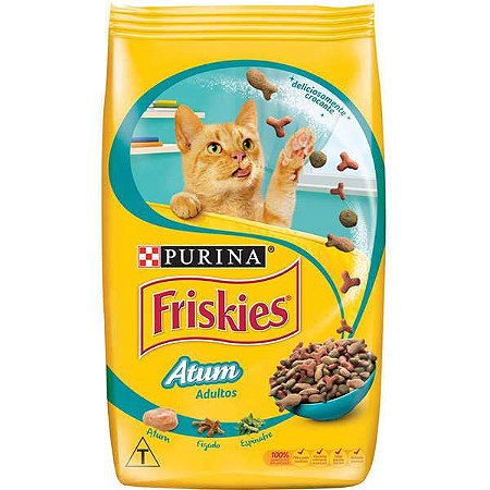 Purina Ração Friskies Atum Sensações Marinhas 1KG