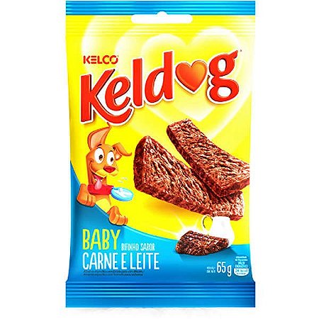 Keldog Bifinho Baby Carne e Leite 60g